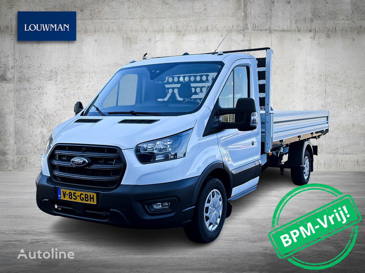 شاحنة قلابة < 3.5طن Ford Transit 350 2.0 TDCI RWD Kipper Open Laadbak Cruise Control 3 Zi