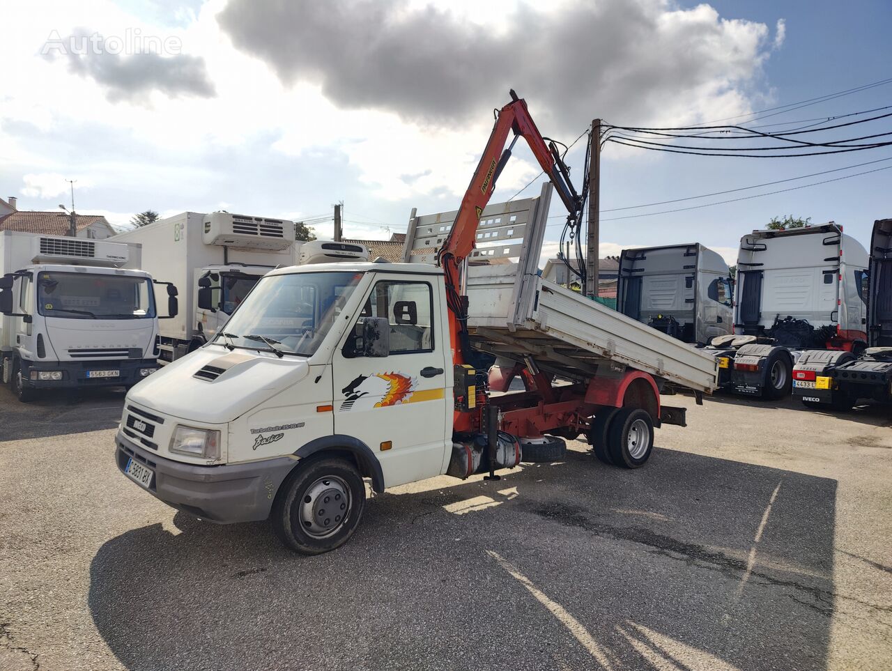 camion-benne < 3.5t IVECO 35E10