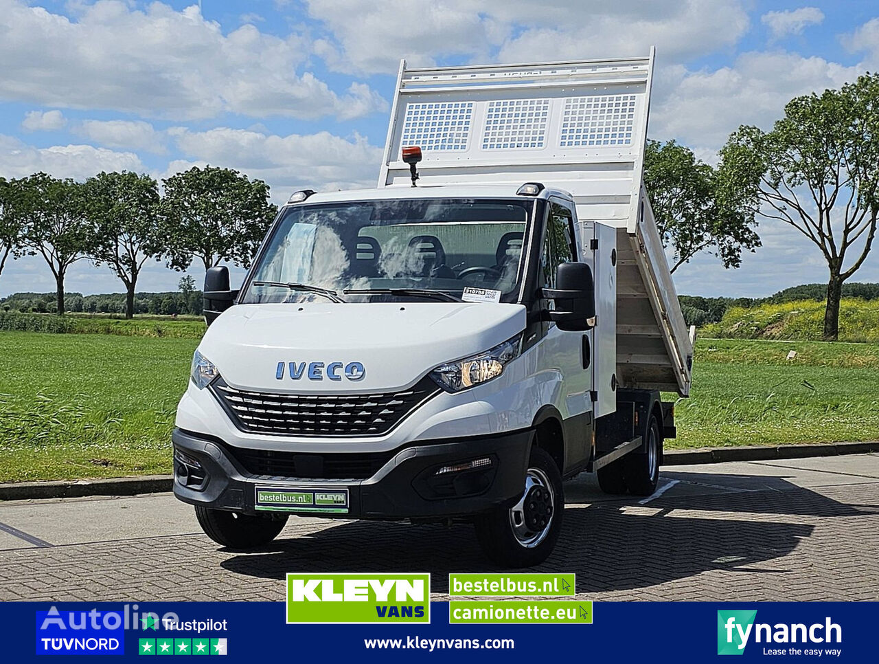 xe ben < 3.5t IVECO DAILY 35C14 kipper kist airco!