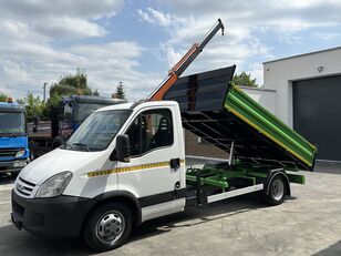 شاحنة قلابة < 3.5طن IVECO DAILY TROJSTRANNÝ SKLÁPAČ + HYDRAULICKÁ RUKA do 3,5t KIPPER CRAN