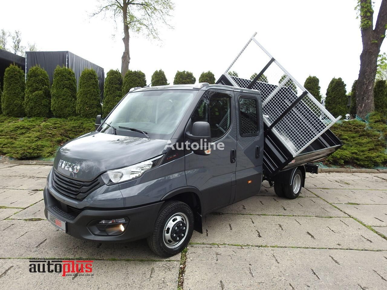 truk pembuangan < 3.5t IVECO DAILY 35C16 NOWY WYWROTKA TRÓJSTRONNA DOKA 6 MIEJSC KLIMATYZACJA baru