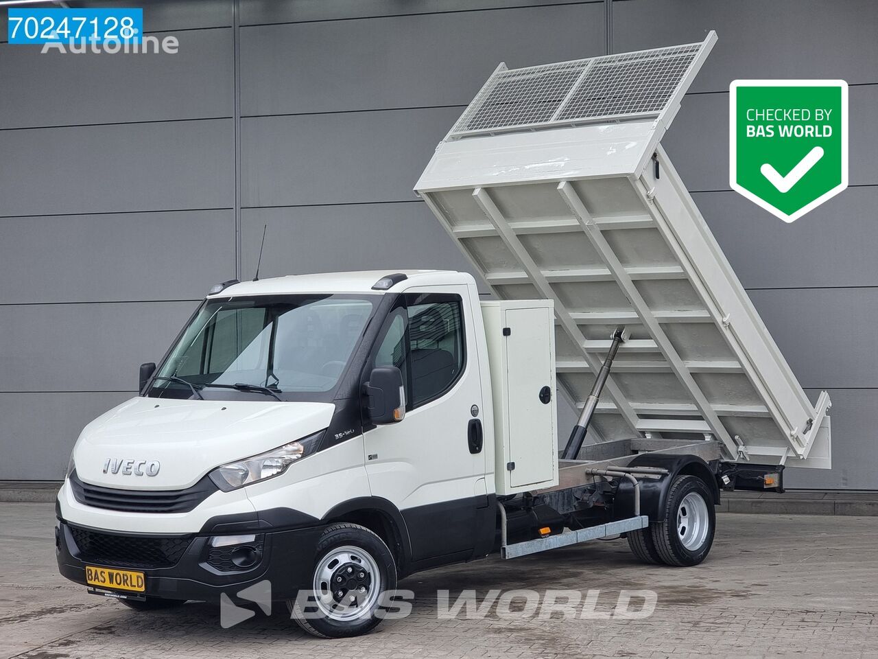 самосвал < 3.5т IVECO Daily 35C12 Carte Gris - Euro6 Kipper met kist 3500kg trekhaak T