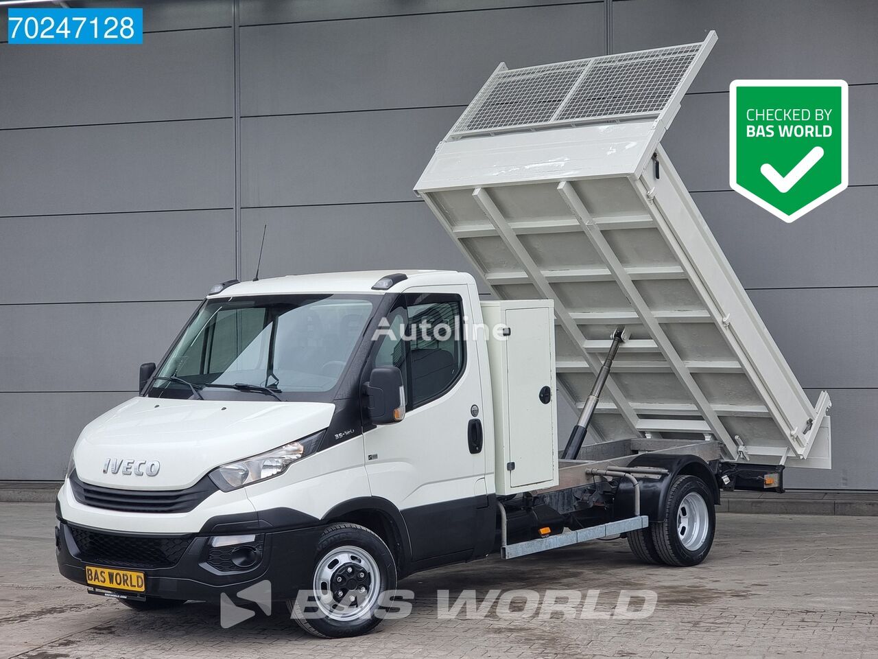 IVECO Daily 35C12 Carte Gris - Euro6 Kipper met kist 3500kg trekhaak T dump truck < 3.5t