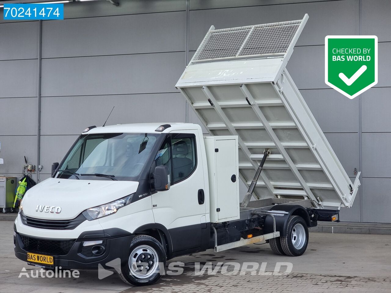 IVECO Daily 35C12 Euro6 Kipper 3500kg trekhaak Airco Cruise Tipper Kie dump truck < 3.5t