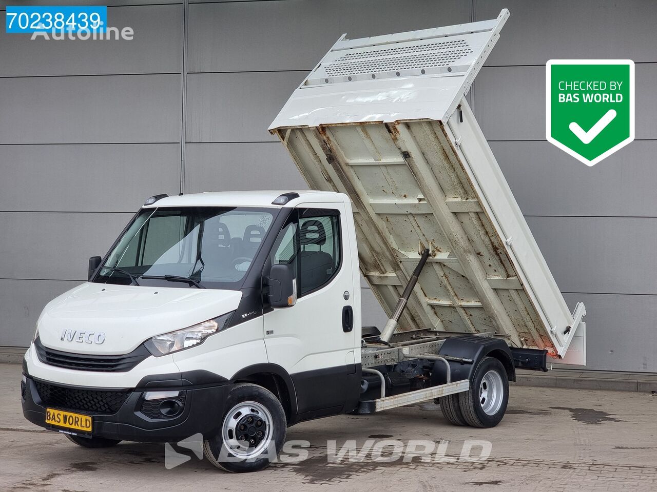 IVECO Daily 35C12 Euro6 Kipper 3500kg trekhaak Euro6 Benne Tipper Kiep volquete < 3.5t