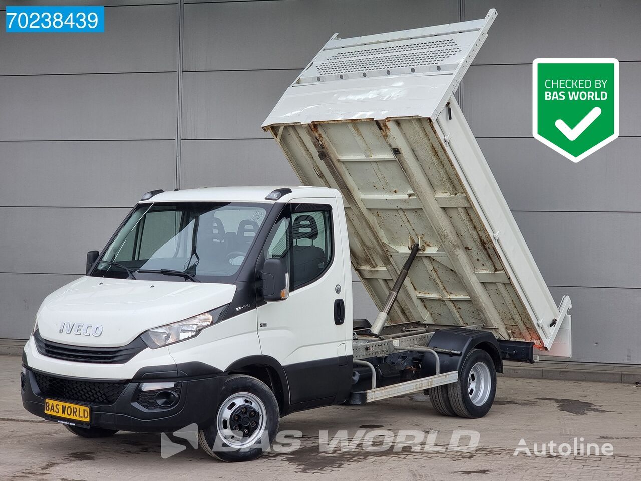 tovornjak prekucnik < 3.5t IVECO Daily 35C12 Euro6 Kipper 3500kg trekhaak Euro6 Benne Tipper Kiep