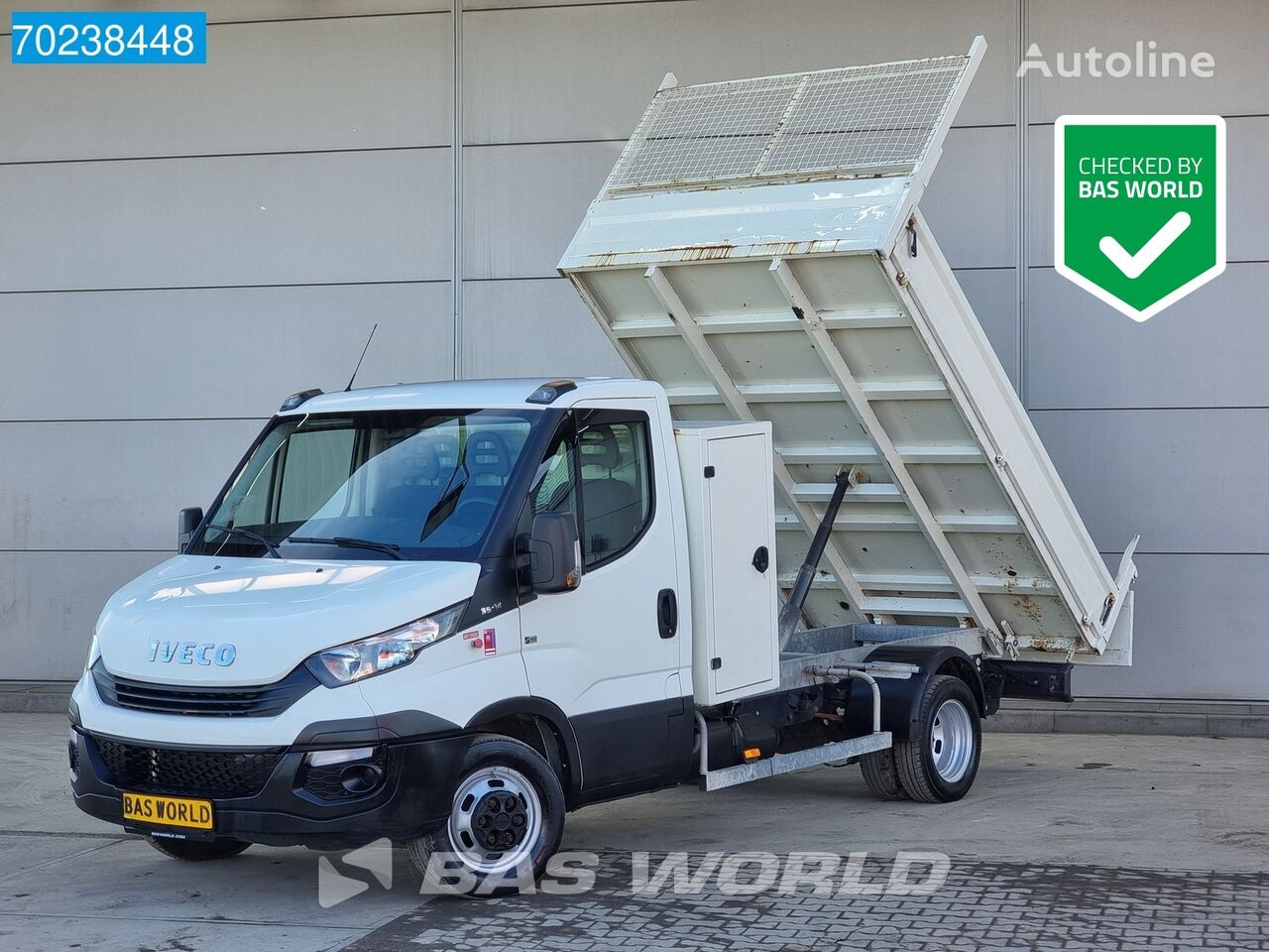 самосвал < 3.5т IVECO Daily 35C12 Euro6 Kipper met Kist Airco Cruise 3500kg trekhaak T