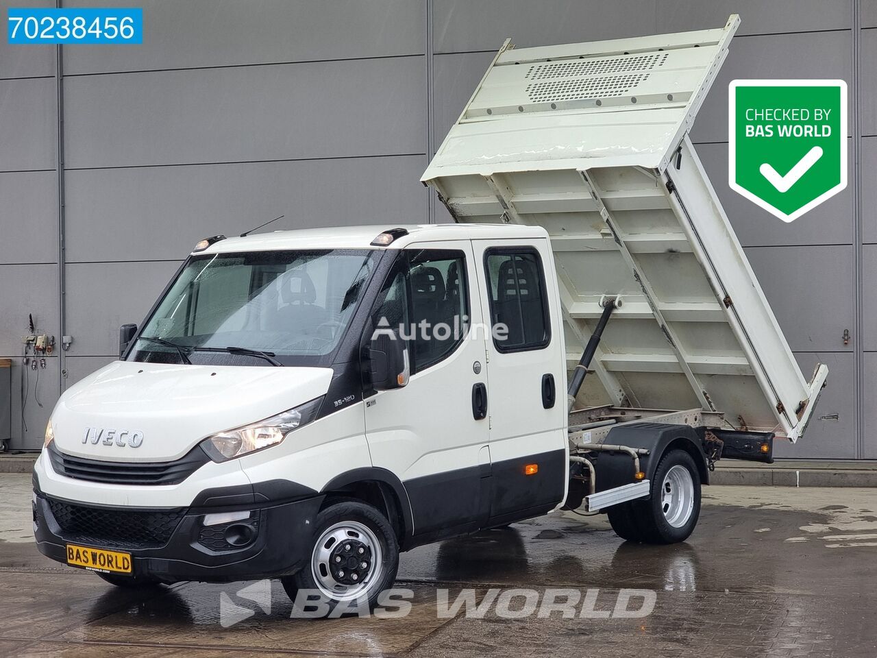 IVECO Daily 35C12 Kipper Dubbel Cabine 3500kg trekhaak Tipper Benne Ki Kipper LKW < 3.5t