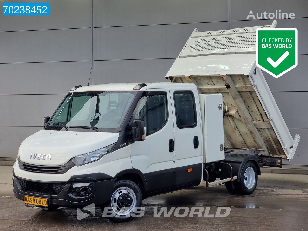 IVECO Daily 35C12 Kipper Dubbel Cabine Euro6 3500kg trekhaak Tipper Be dump truck < 3.5t