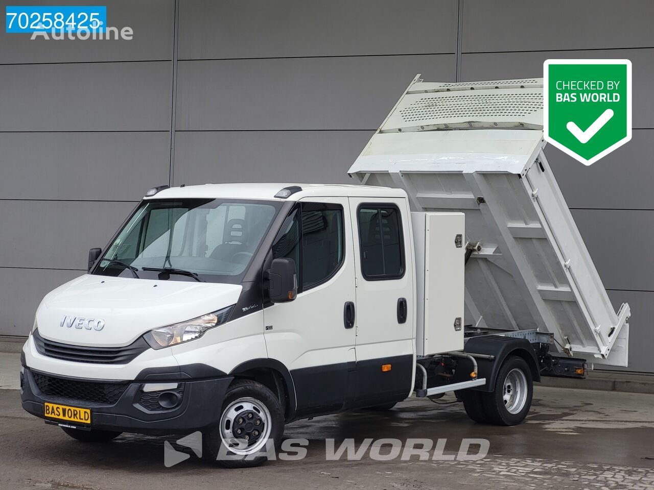 IVECO Daily 35C12 Kipper Dubbel Cabine Euro6 3500kg trekhaak Tipper Be volquete < 3.5t