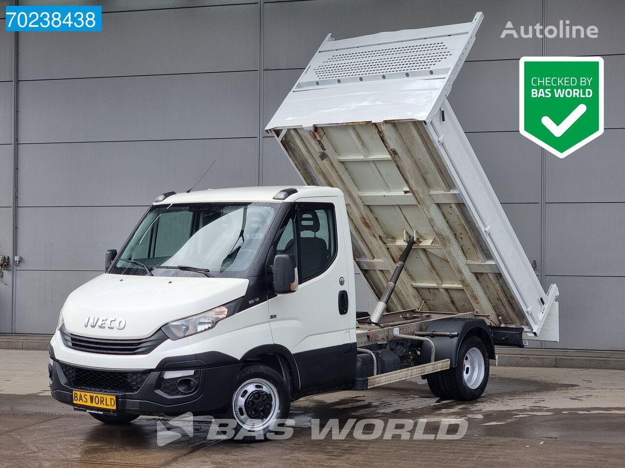 camion ribaltabile < 3.5t IVECO Daily 35C12 Kipper Euro6 3500kg trekhaak Tipper Benne Kieper Tre