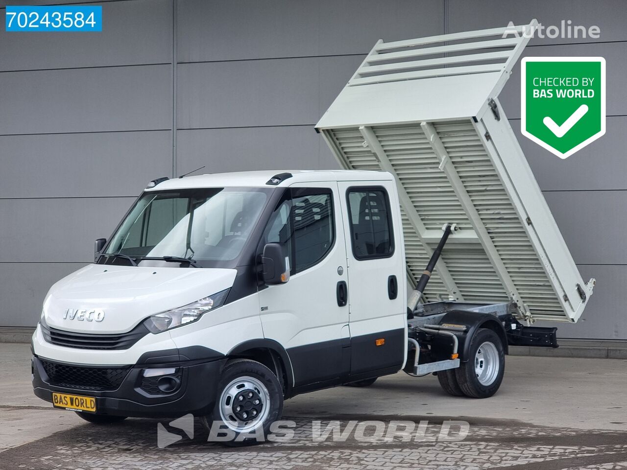 IVECO Daily 35C12 Kipper Euro6 Dubbel Cabine 3500kg trekhaak Tipper Be volquete < 3.5t