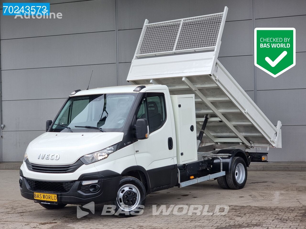 IVECO Daily 35C12 Kipper met Kist 3500kg trekhaak Euro6 Tipper Benne T dump truck < 3.5t