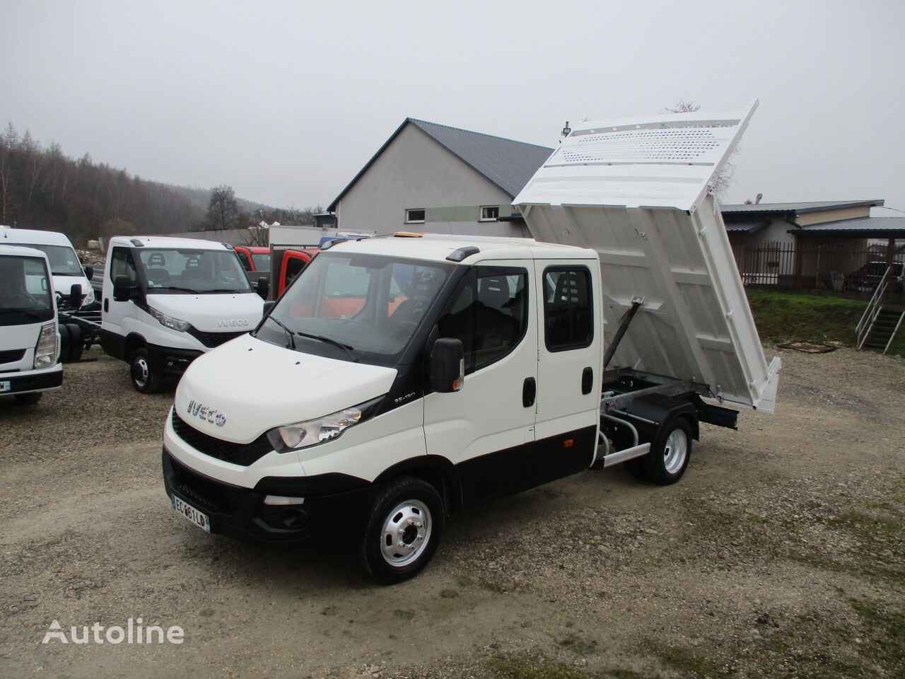 sklápěč < 3.5t IVECO Daily 35C13 Brygadówka wywrotka 35-130 kiper doka Dubel