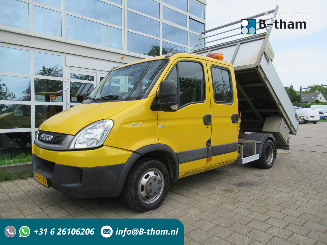 wywrotka do 3.5t IVECO Daily 35C13 D 345 DOKA Kipper Dubbelcabine