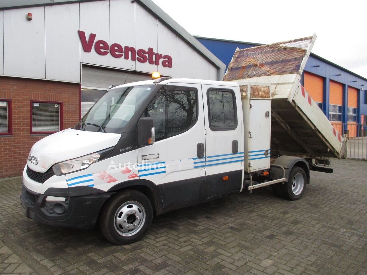 IVECO Daily 35C15 Kipper Kran Klima Netto €13950,= dump truck < 3.5t