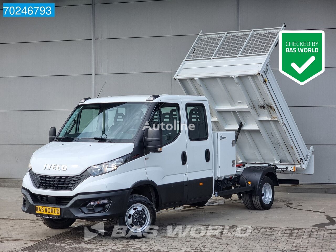 IVECO Daily 35C16 3.0L 160PK Dubbel Cabine Kipper 3500kg trekhaak Tipp ダンプトラック（3.5t未満）