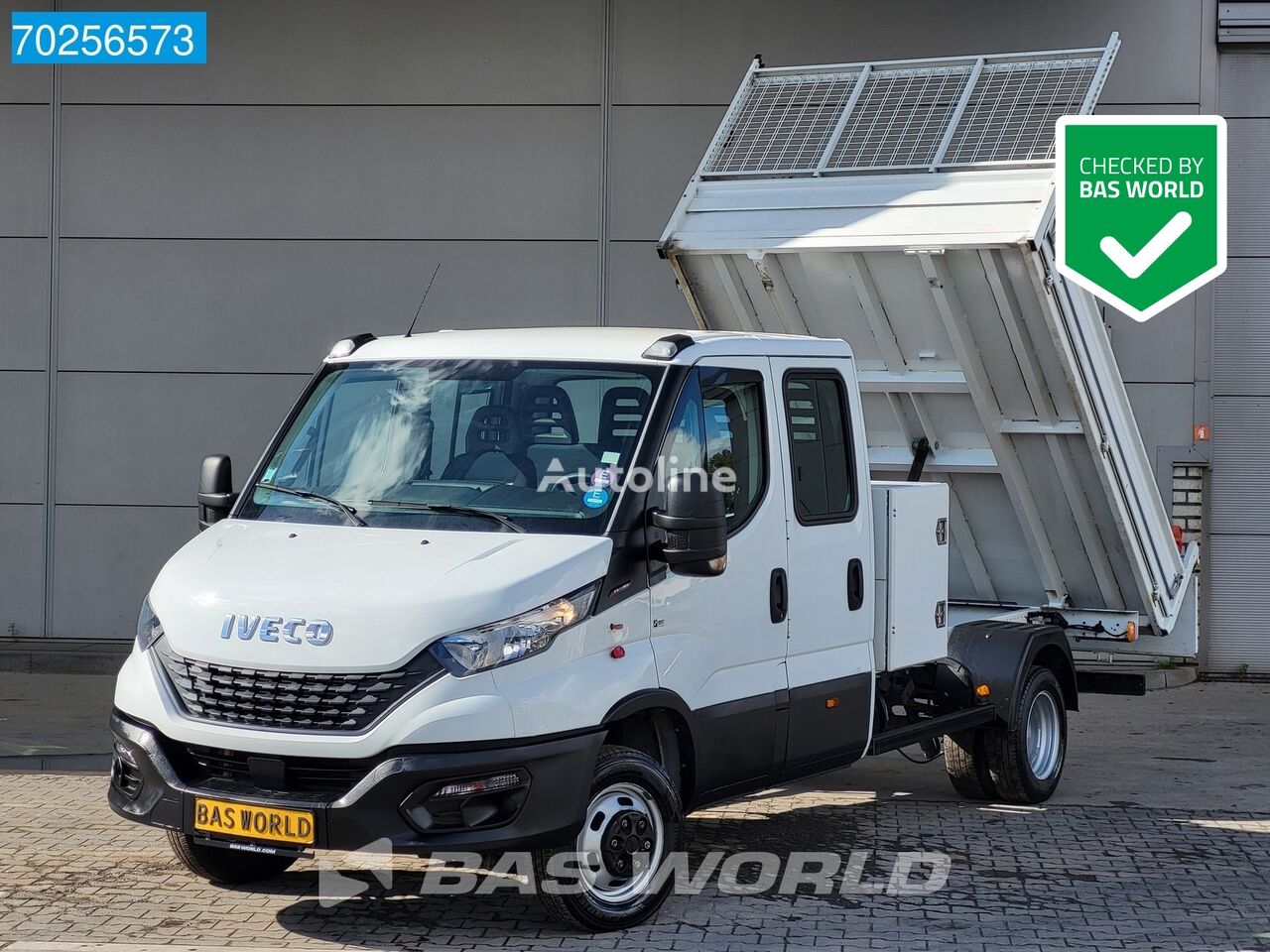 truk pembuangan < 3.5t IVECO Daily 35C16 3.0L Kipper Dubbel Cabine 3500kg trekhaak Airco Crui