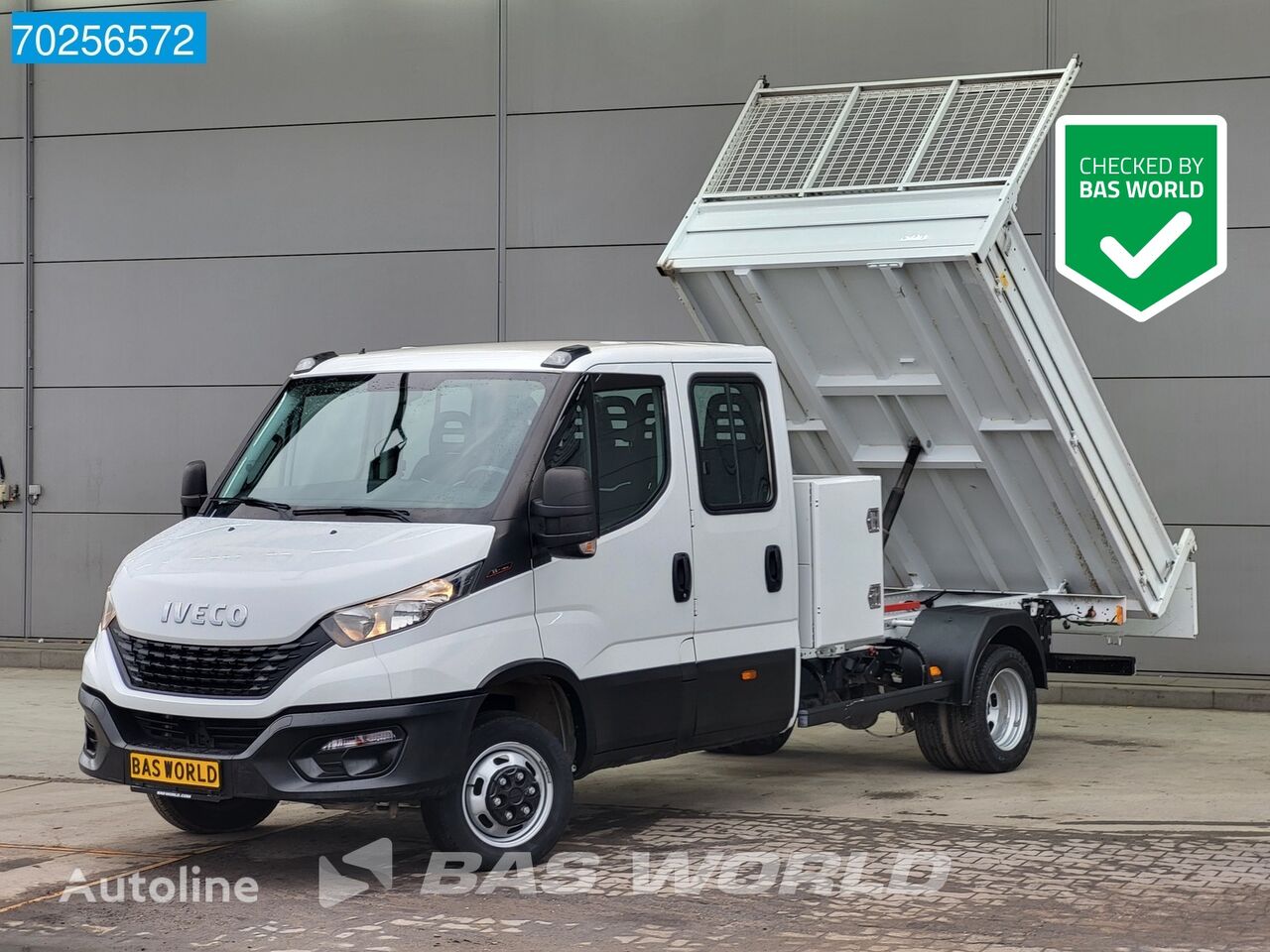 самосвал < 3.5т IVECO Daily 35C16 3.0L Kipper Dubbel Cabine 3500kg trekhaak Airco Crui