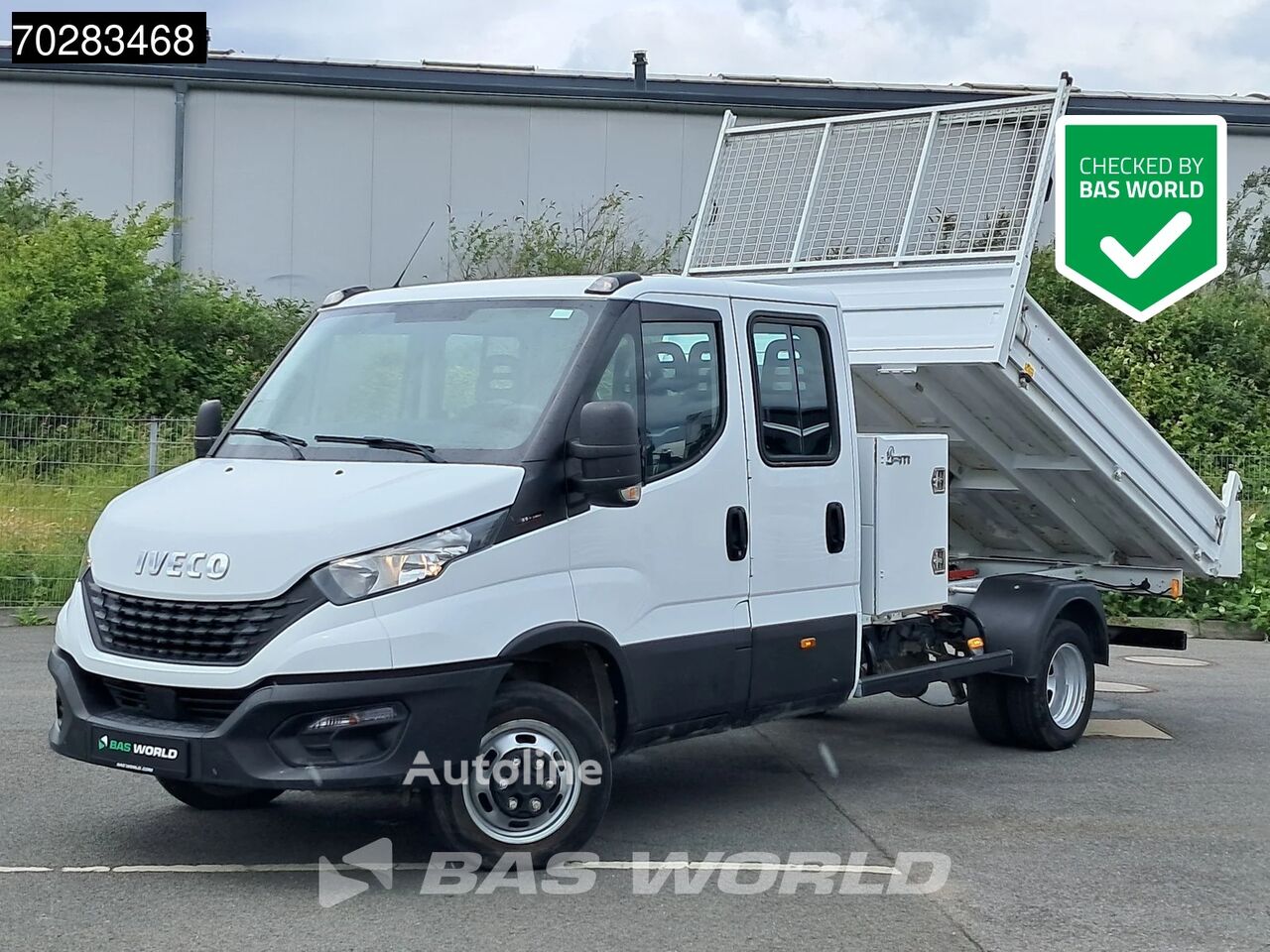 IVECO Daily 35C16 Kipper Doppel Kabine Doppelbereifung 3,5t AHK Navi K tippbil < 3.5t till salu | Autoline SE IVECO Daily 35C16 Kipper Doppel Kabine Doppelbereifung 3,5t AHK Navi K tippbil < 3.5t - Autoline