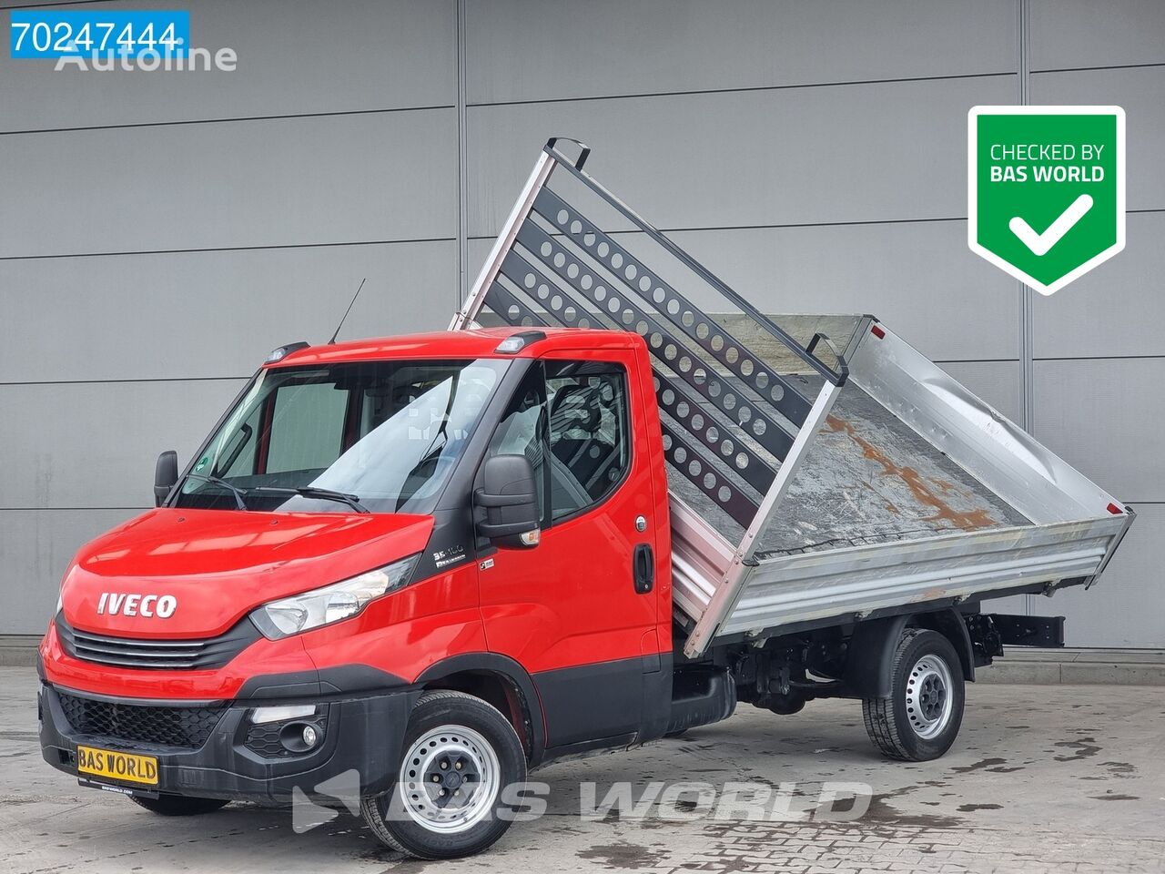 sklápač < 3.5t IVECO Daily 35S16 160PK Automaat 3 zijdige Kipper 3.5t trekhaak Euro6