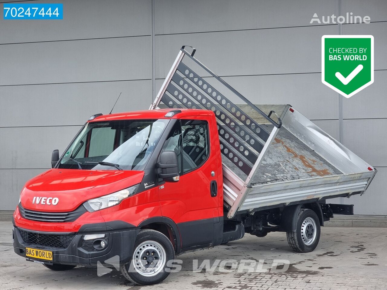 sklápěč < 3.5t IVECO Daily 35S16 160PK Automaat 3 zijdige Kipper 3.5t trekhaak Euro6