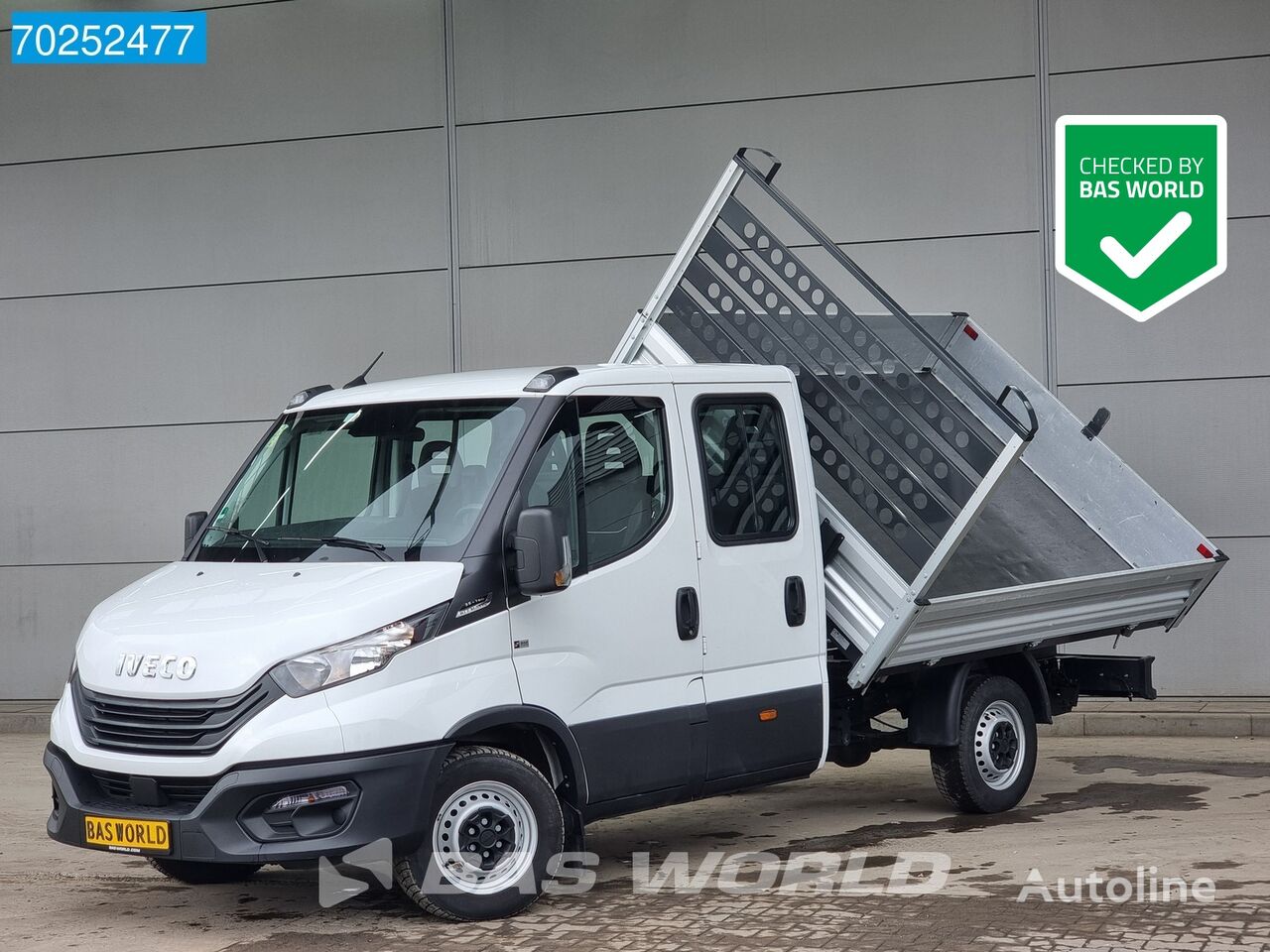 самосвал < 3.5т IVECO Daily 35S16 3 Zijdige Kipper Automaat Dubbel Cabine 3500kg trekh