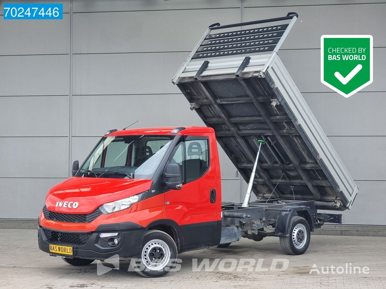 شاحنة قلابة < 3.5طن IVECO Daily 35S17 3.0L Automaat 3 zijdige Airco Cruise Kipper Tipper B