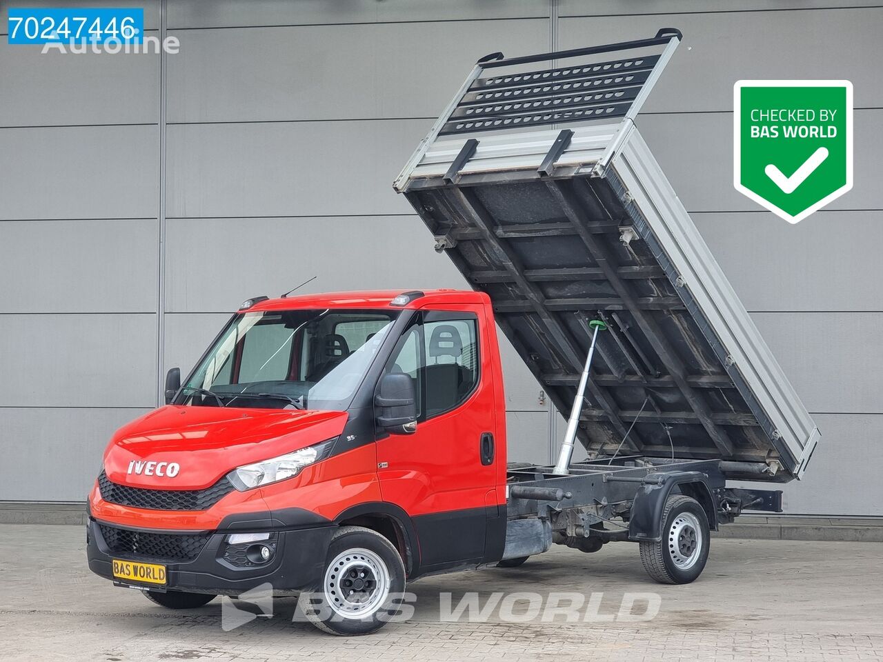 IVECO Daily 35S17 3.0L Automaat 3 zijdige Airco Cruise Kipper Tipper B kipper vrachtwagen < 3.5t