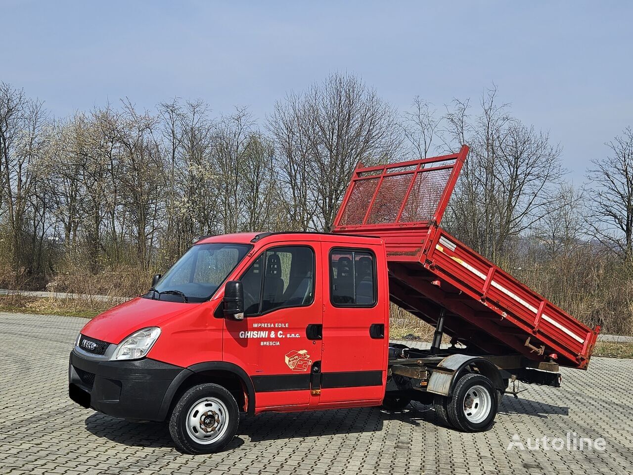 камион кипер < 3.5т IVECO Daily 35c-12 Doka 3 way tipper