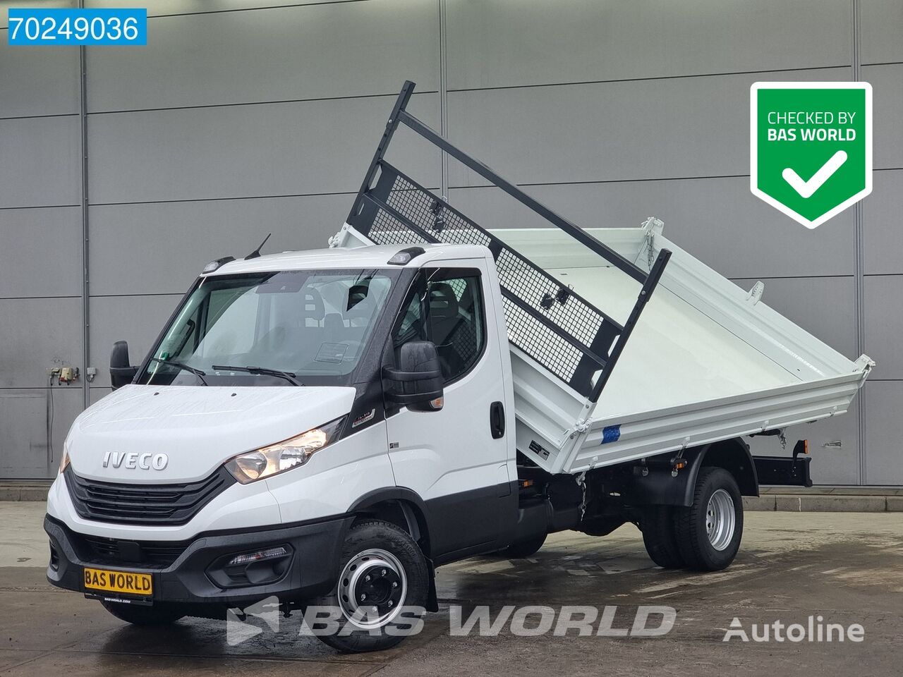 IVECO Daily 72C21 3 Zijdige Kipper Automaat Dubbel Cabine 3500kg trekh volquete < 3.5t