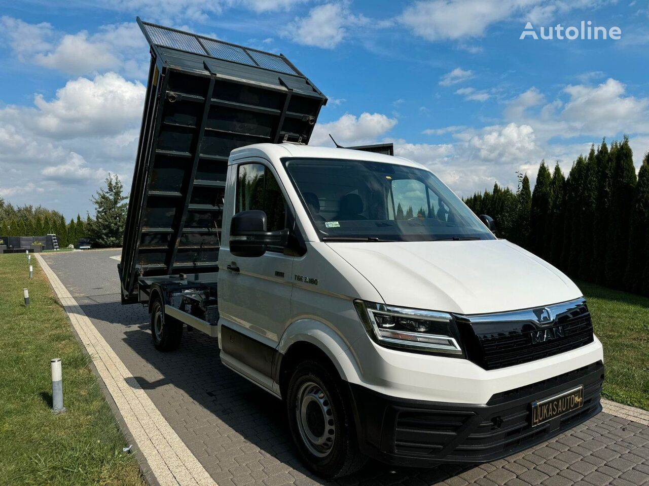 camion-benne < 3.5t MAN TGE 3.180 4X4 TWO-SIDE TIPPER