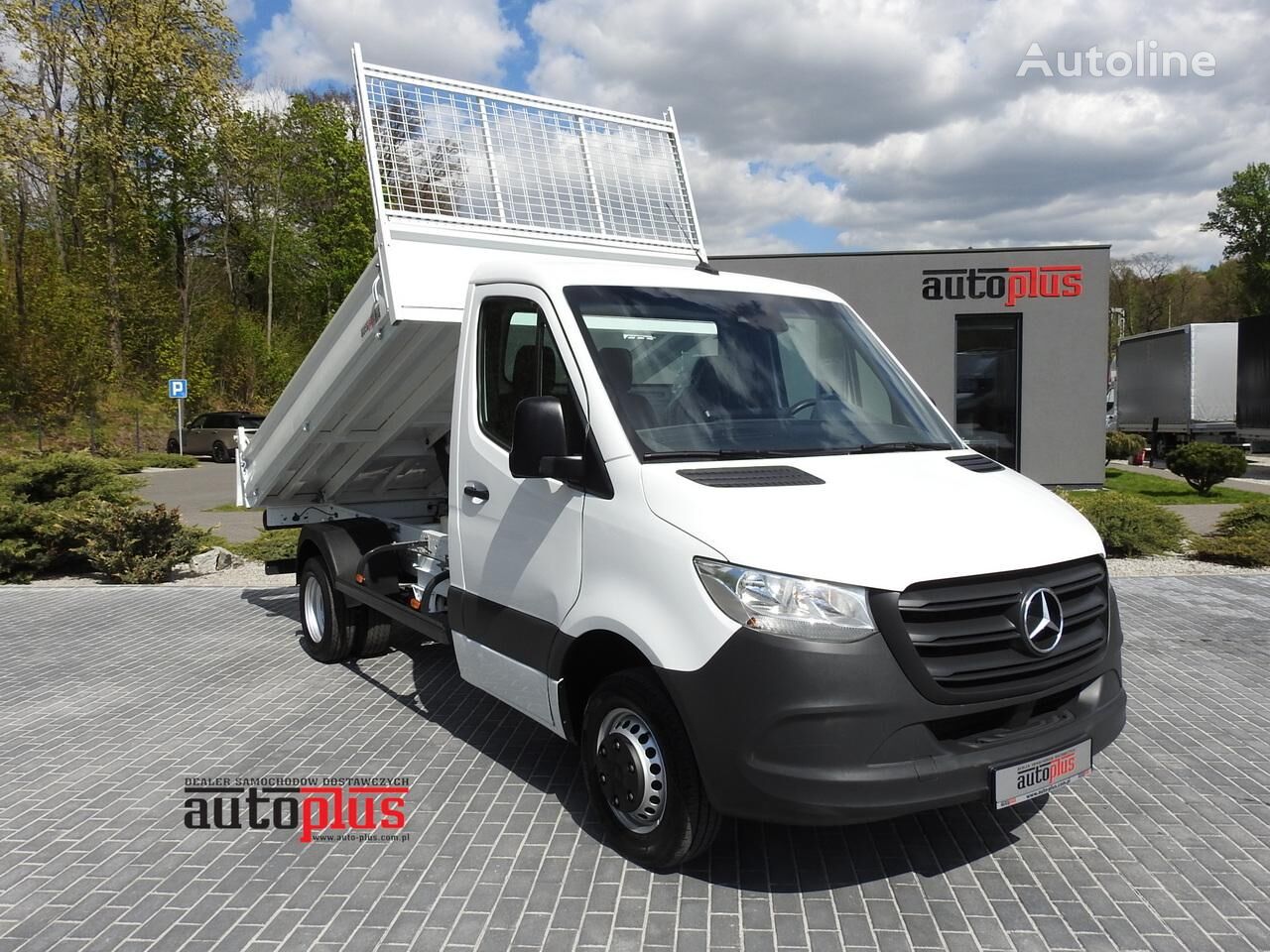 camião basculante < 3.5t Mercedes-Benz SPRINTER 514 WYWROTKA TEMPOMAT KLIMATYZACJA BLIŹNIACZE KOŁA  140