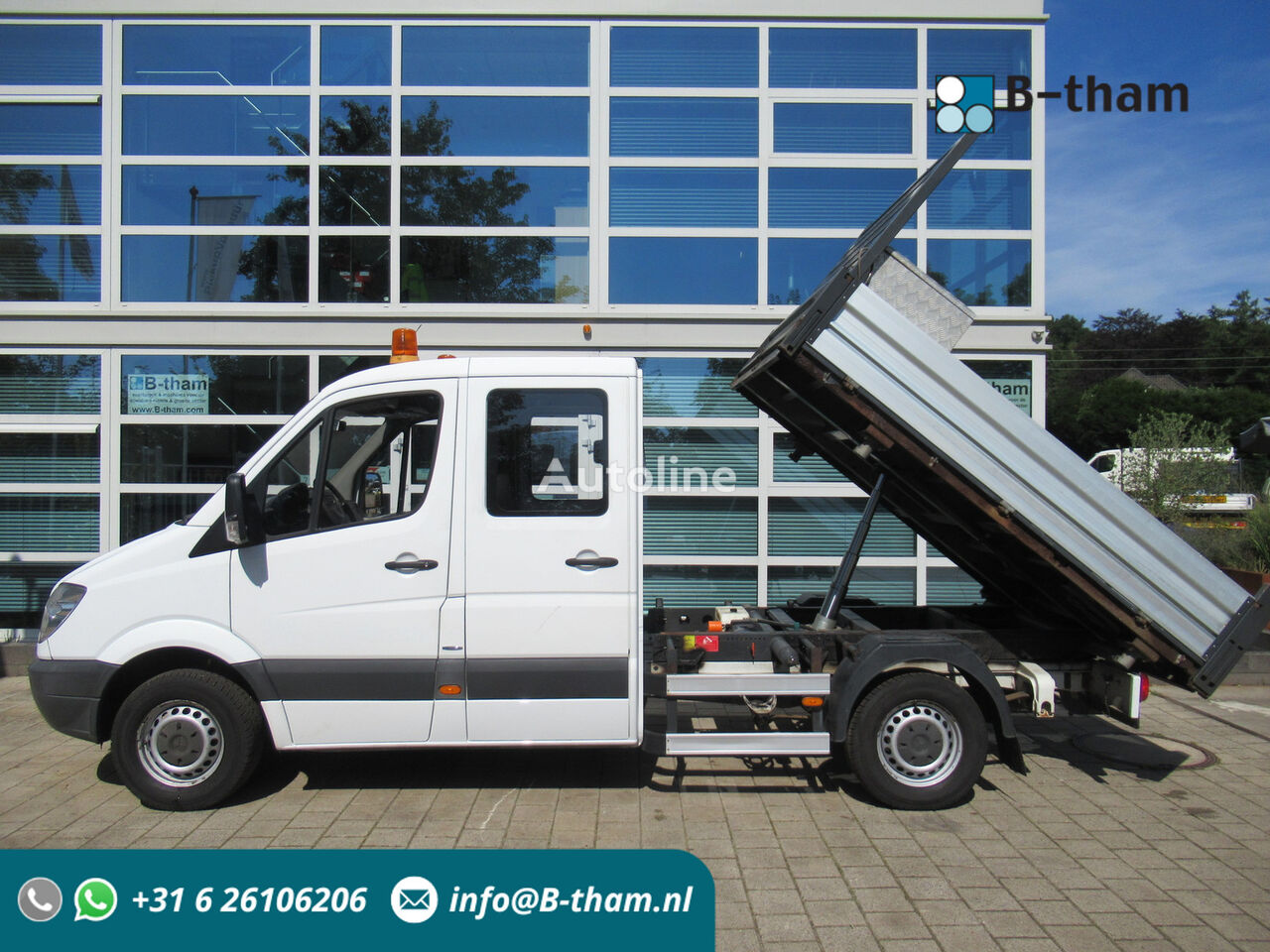 Mercedes-Benz Sprinter 310 2.2 CDI 366 DOKA Dubbelcabine 3-Z/S Kipper Tipper volquete < 3.5t