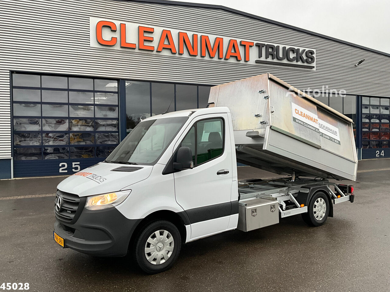 Mercedes-Benz Sprinter 317 1.9 CDI Veeg-vuil kipper volquete < 3.5t - Autoline