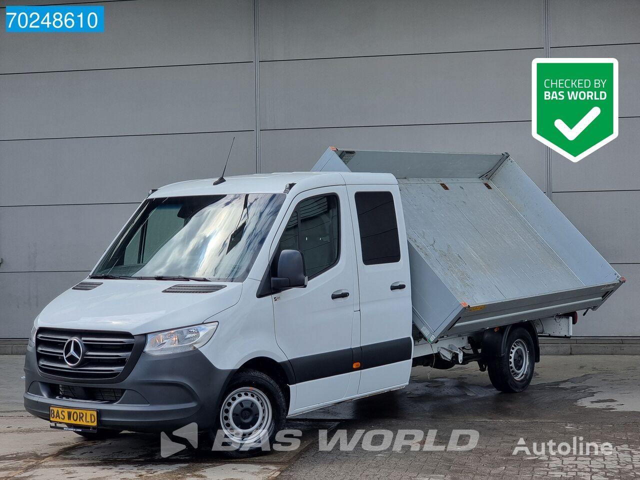 tovornjak prekucnik < 3.5t Mercedes-Benz Sprinter 317 CDI 3 Zijdige Kipper Dubbel Cabine 3500KG Trekhaak