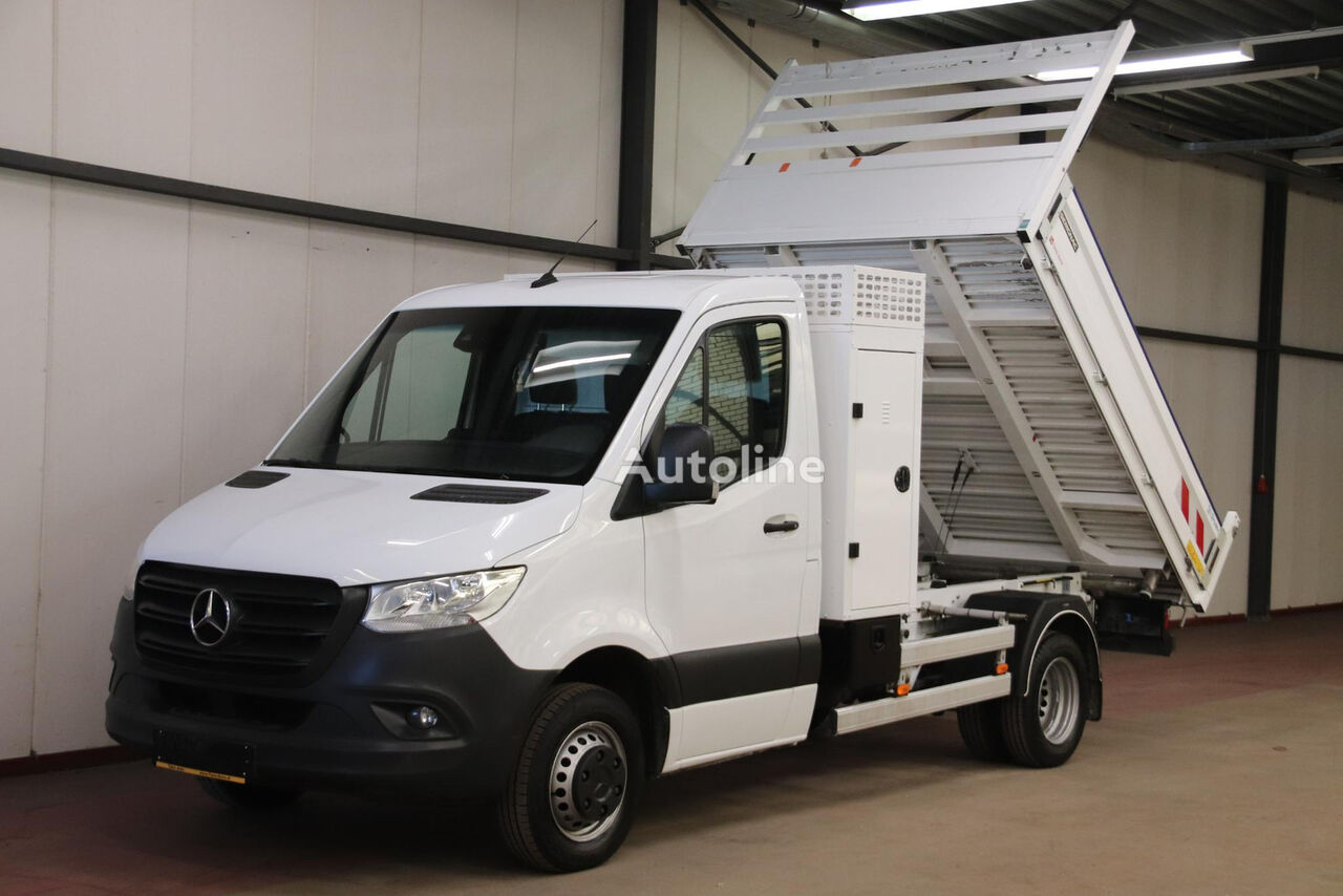Камион самосвал < 3.5т Mercedes-Benz Sprinter 514 2.2 CDI KIPPER MET KIST EN 3500 KG TREKHAAK - Autoline