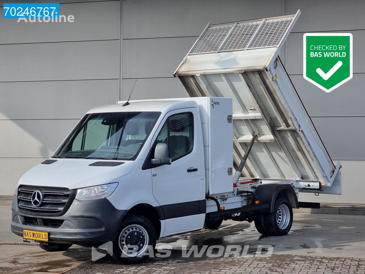 самосвал < 3.5т Mercedes-Benz Sprinter 514 CDI Kipper met Kist 3500kg trekhaak Airco Cruise Ti