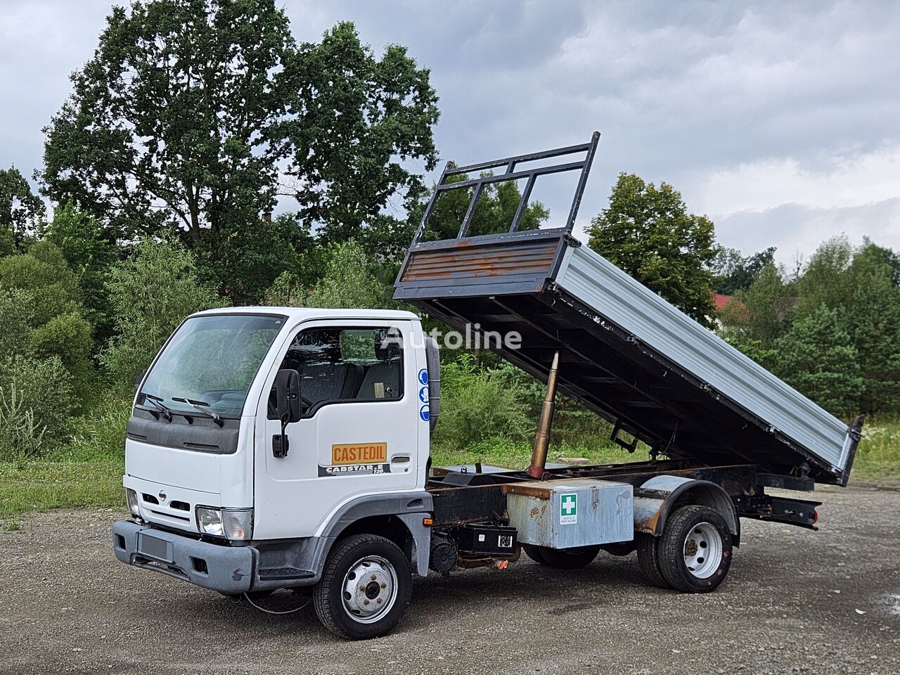 Nissan Cabstar 120 D Wywrotka 3.40 M / Kiper ! Oryginał ! Przystawka ! volquete < 3.5t