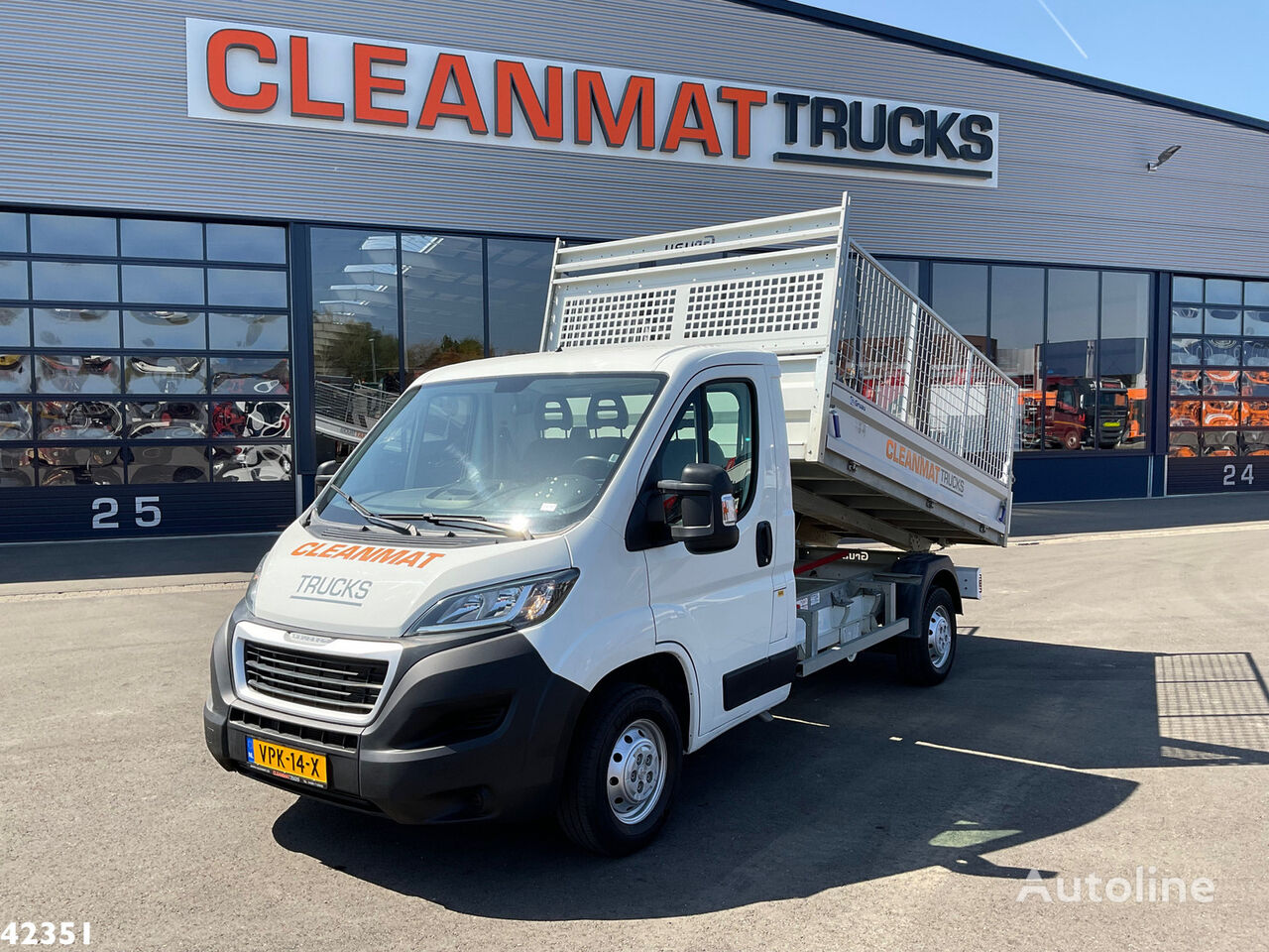 camion-benne < 3.5t Peugeot Boxer 2.0 HDI kipper Just 52.788 km!