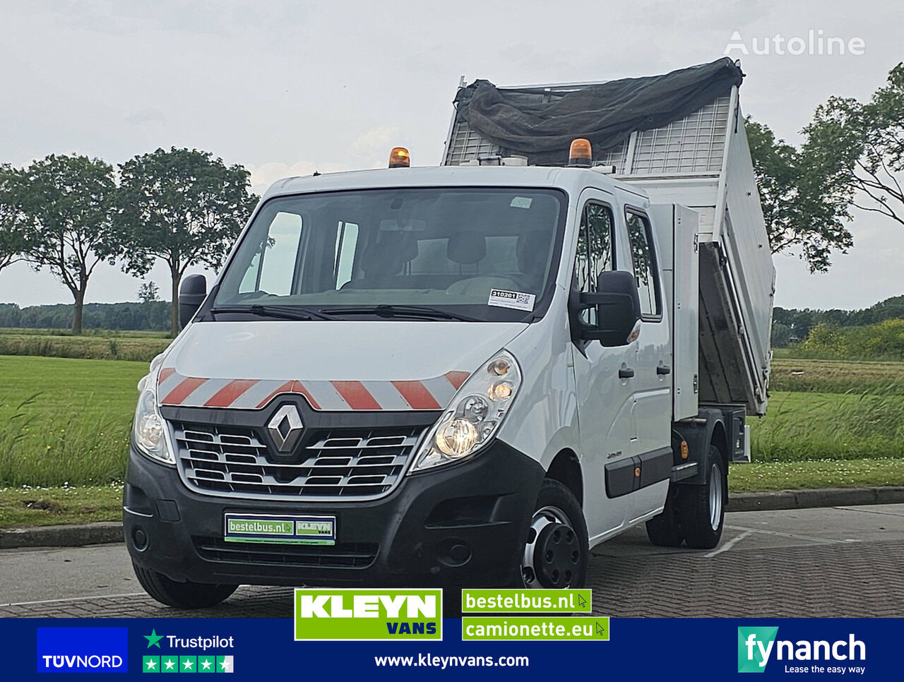 autobasculantă < 3.5t Renault MASTER 2.3 dci 135 dc kipper