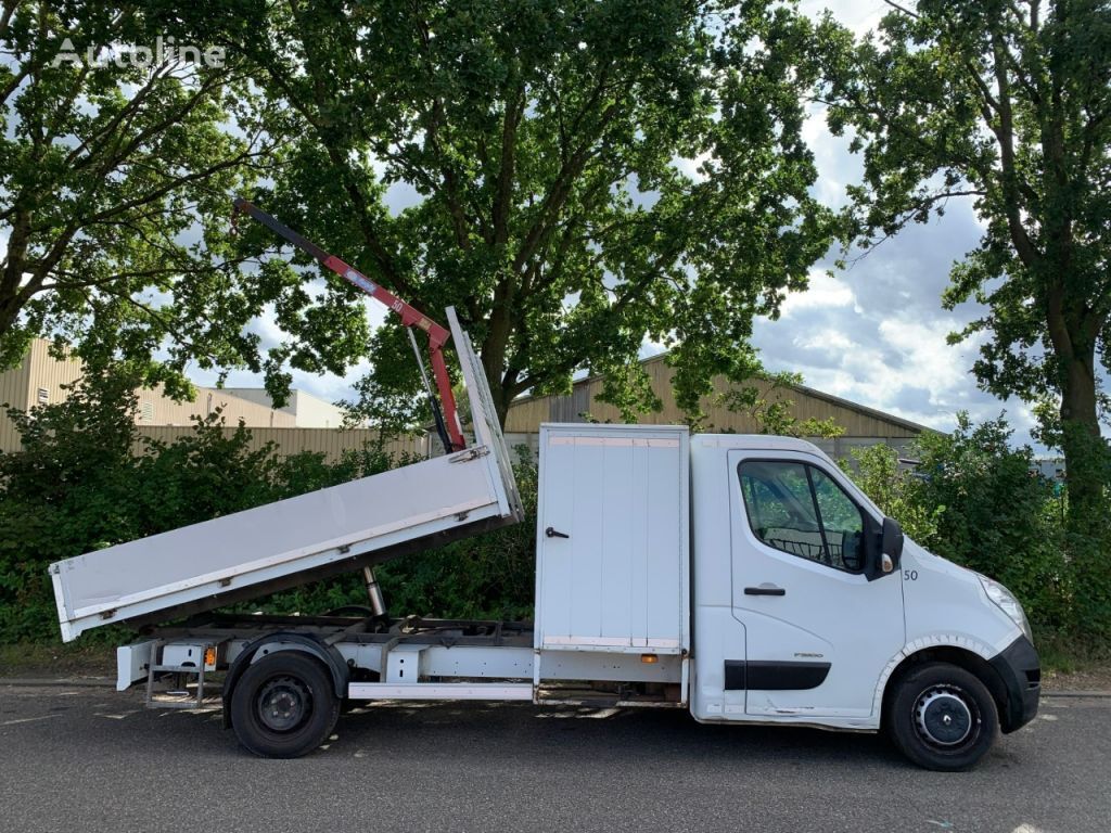 Renault MASTER 2,3DCI F3500 kipper mit kran dump truck < 3.5t