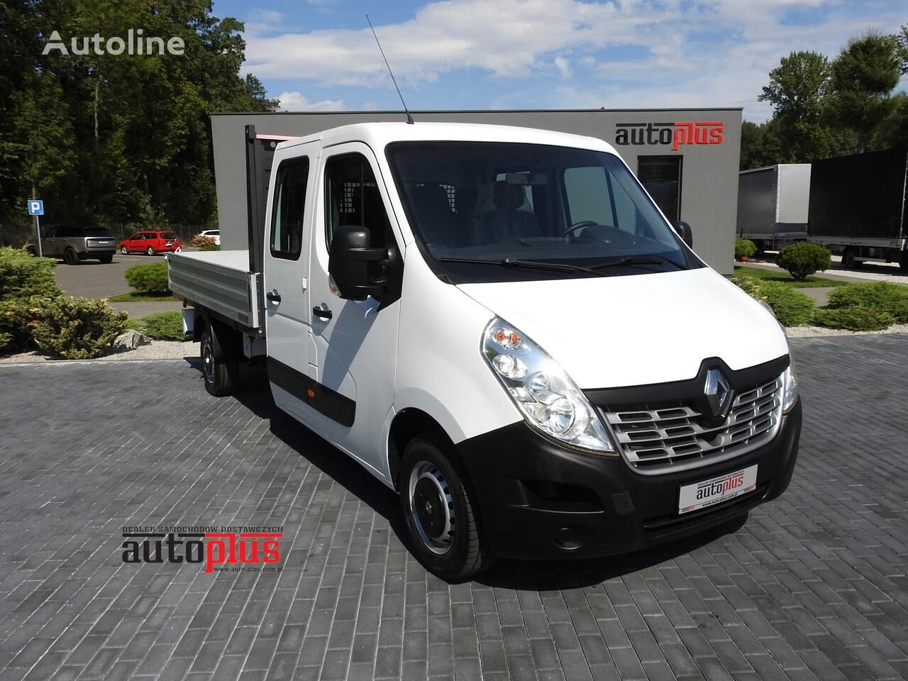 камион кипер < 3.5т Renault MASTER SKRZYNIA PODWÓJNA KABINA DOKA 7 MIEJSC WEBASTO KLIMATYZAC