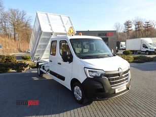 camion-benne < 3.5t Renault MASTER WYWROTKA PODWÓJNA KABINA DOKA 6 MIEJSC TEMPOMAT KLIMATYZA