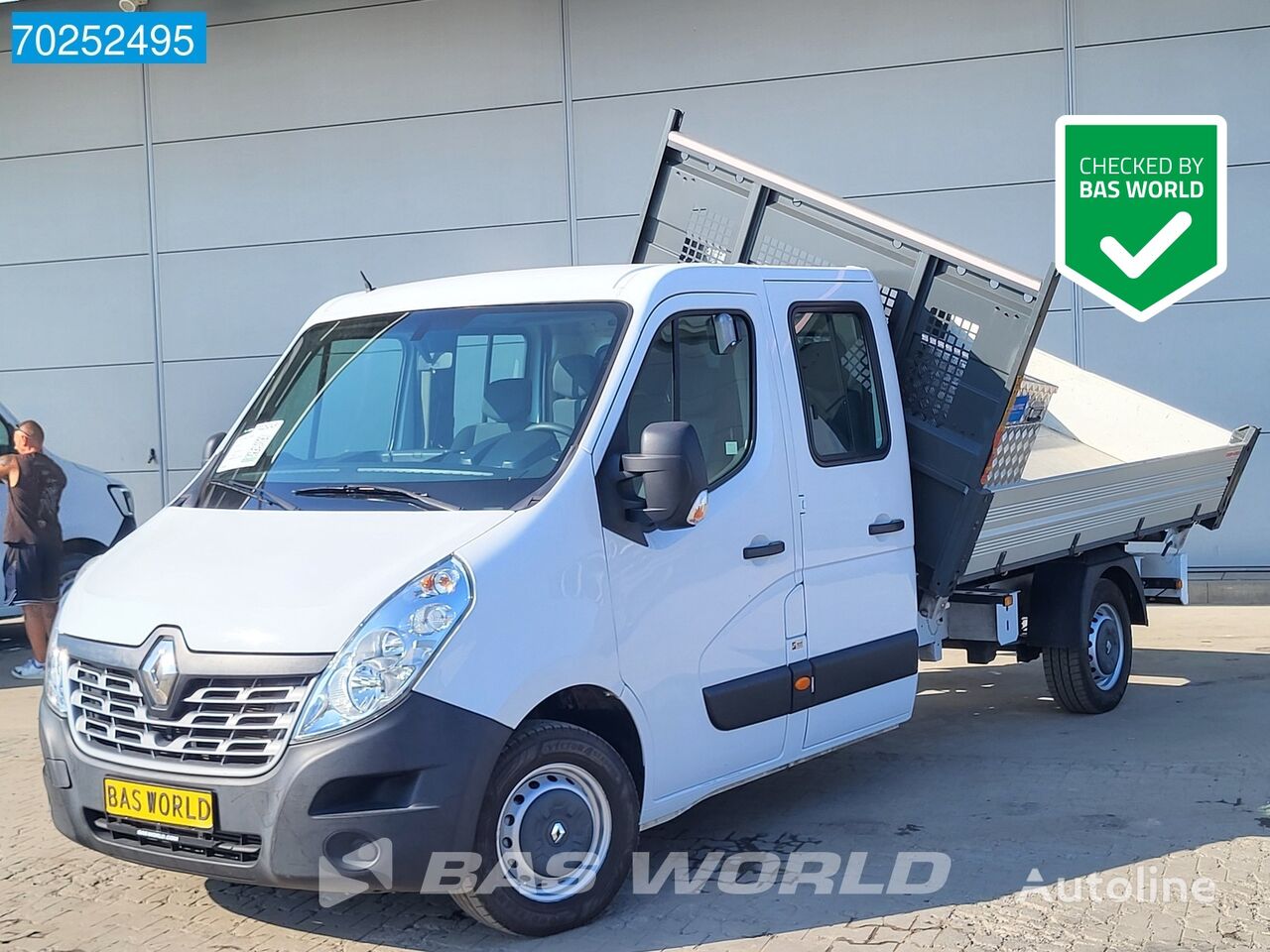 самосвал < 3.5т Renault Master 130PK 3- zijdige Kipper Euro6 Airco Trekhaak Tipper Benne