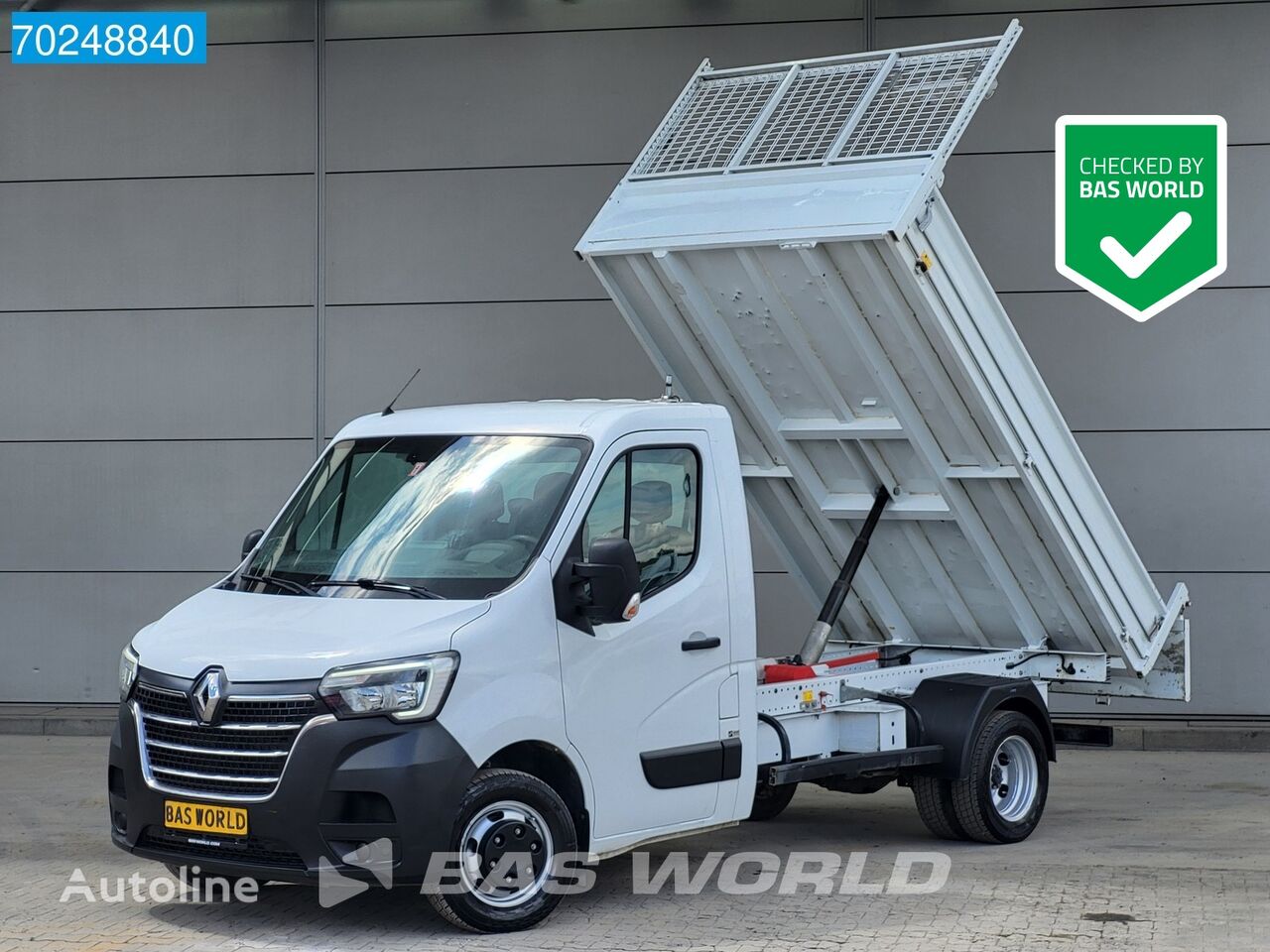 Renault Master 130PK Kipper Airco Cruise 3500kg trekhaak Euro6 Nwe model volquete < 3.5t