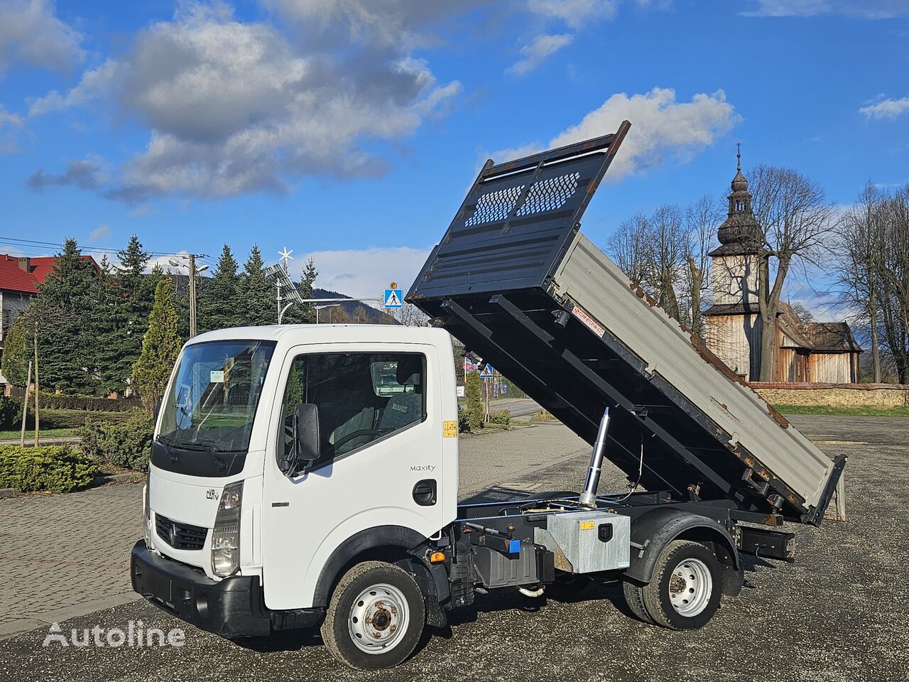 самосвал < 3.5т Renault Maxity 140 DCI Wywrotka/Kiper 3-Stronny ! Klima ! Oryginał ! Bez