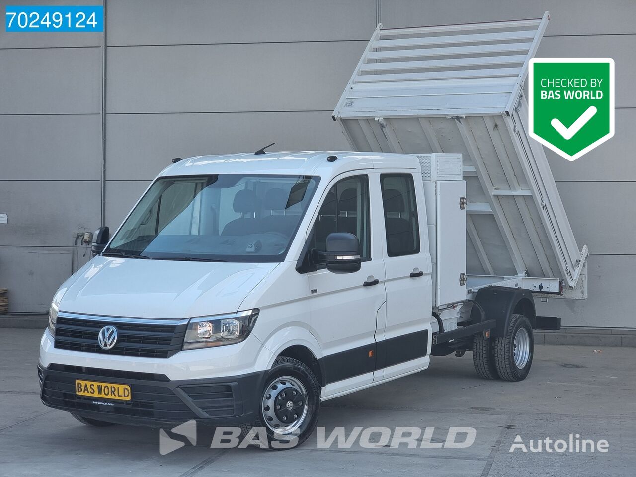 Volkswagen Crafter 177pk Kipper Dubbel Cabine XL laadbak 3500kg trekhaak Ai Kipper LKW < 3.5t