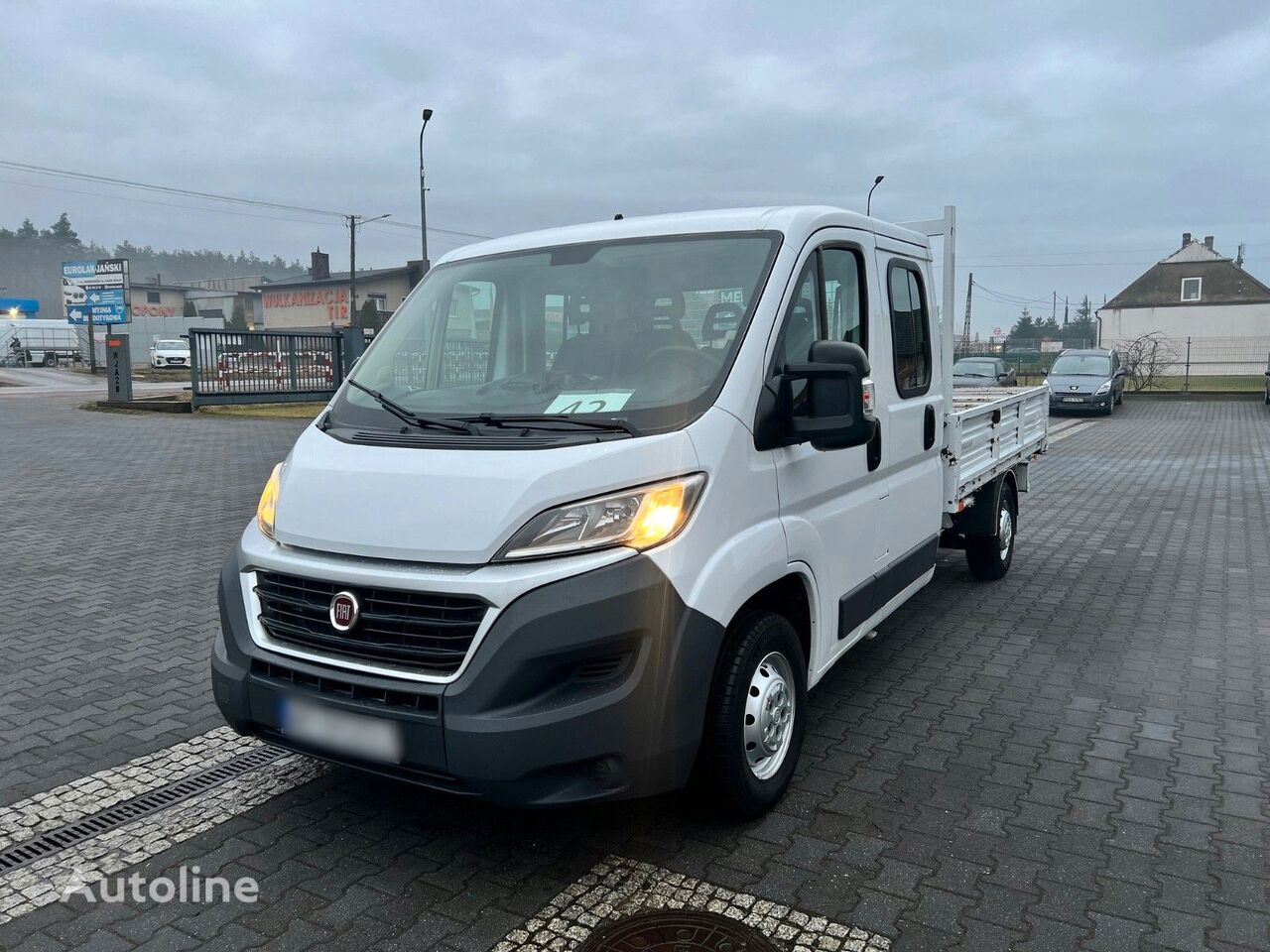 FIAT Ducato  bortu kravas automašīna < 3.5t