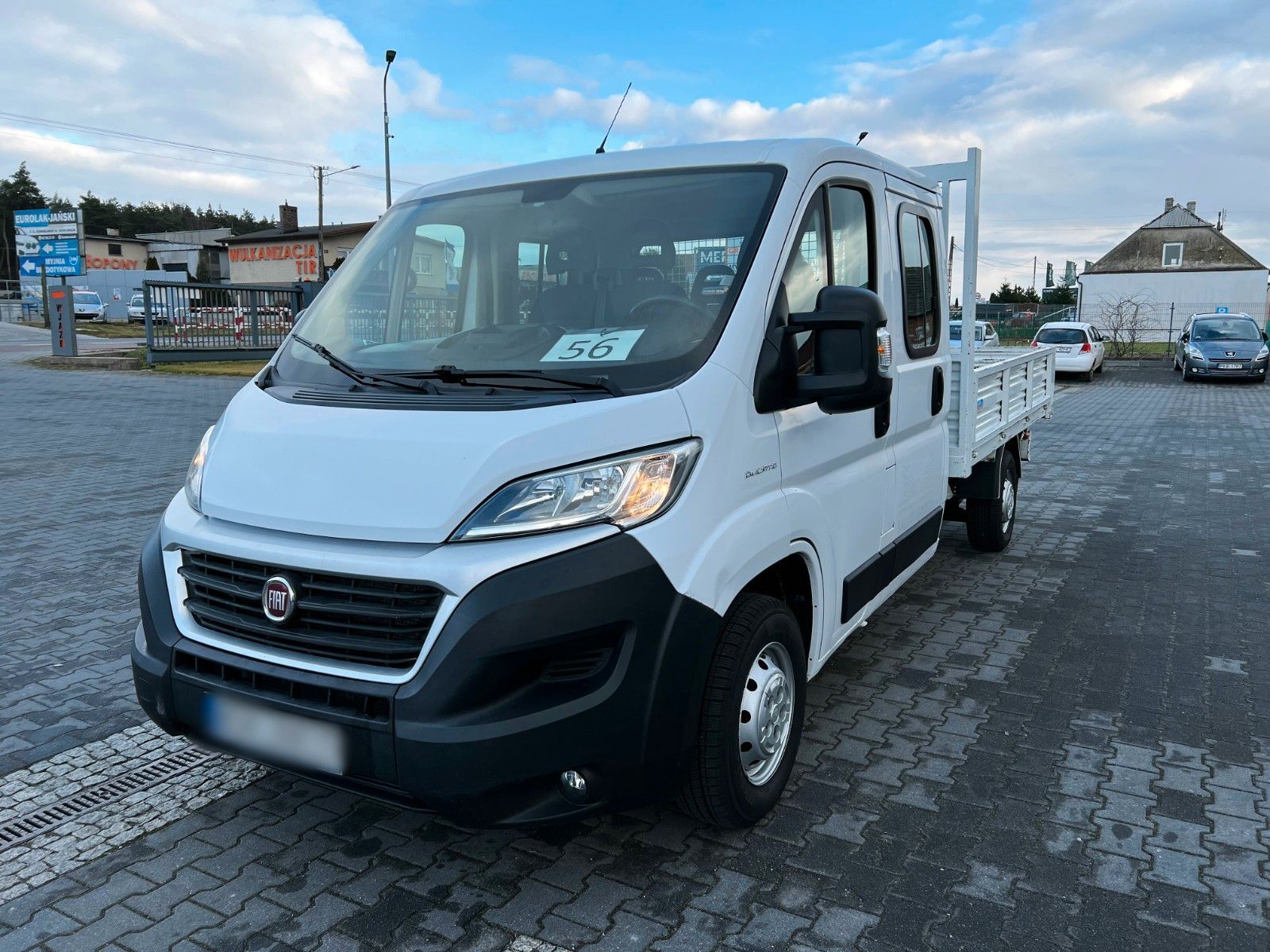 ciężarówka burtowa < 3.5t FIAT Ducato 2.3